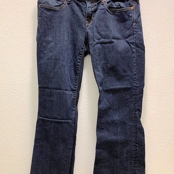 GAP 1969 | Vintage Curvy Bootcut Jeans | Dark Wash | Size 12 Excellent Condition - Picture 2 of 7